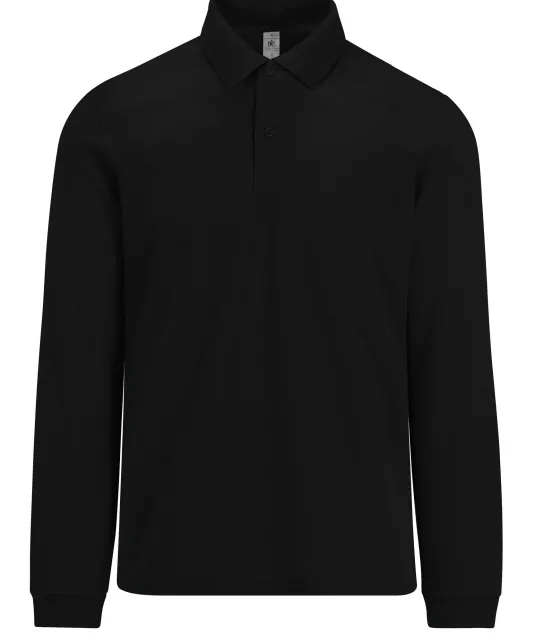 CGPU427 - MY POLO 210 Heren lange mouwen Black