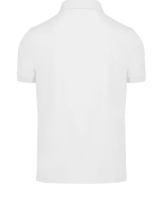CGPU428 - MY ECO POLO 65/35 Heren korte mouwen White