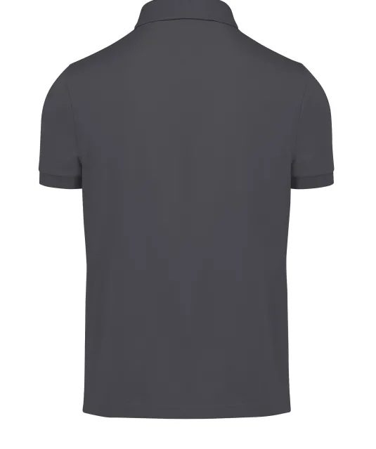 CGPU428 - MY ECO POLO 65/35 Heren korte mouwen Dark Grey