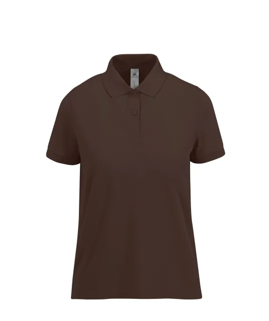 CGPW461 - MY POLO 180 Dames korte mouwen Roasted Cofee