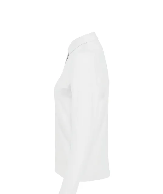 CGPW462 - MY POLO 180 Dames lange mouwen White