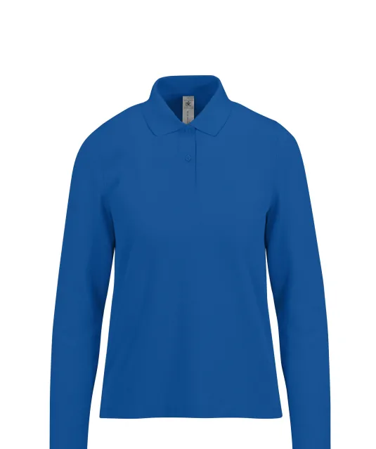 CGPW462 - MY POLO 180 Dames lange mouwen Royal Blue