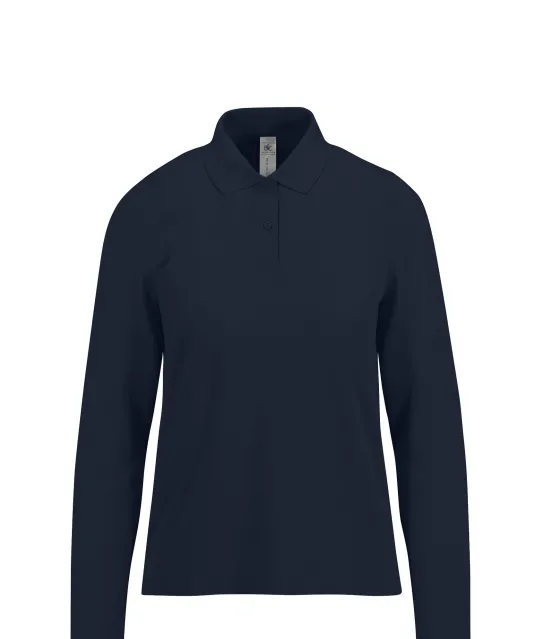 CGPW462 - MY POLO 180 Dames lange mouwen Navy