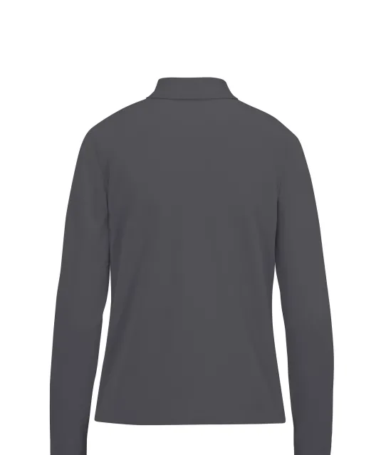 CGPW462 - MY POLO 180 Dames lange mouwen Dark Grey