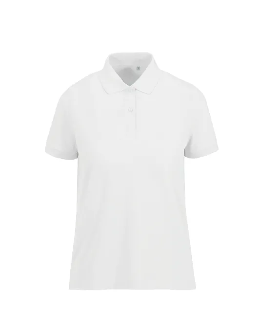 CGPW465 - MY ECO POLO 65/35 Dames korte mouwen White