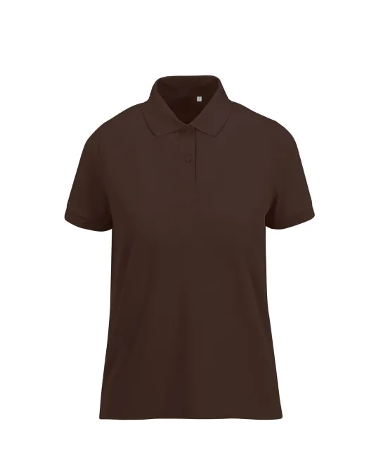 CGPW465 - MY ECO POLO 65/35 Dames korte mouwen Roasted Cofee