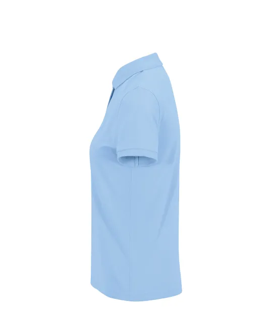 CGPW465 - MY ECO POLO 65/35 Dames korte mouwen Lotus Blue
