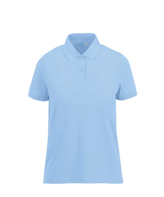 CGPW465 - MY ECO POLO 65/35 Dames korte mouwen Lotus Blue