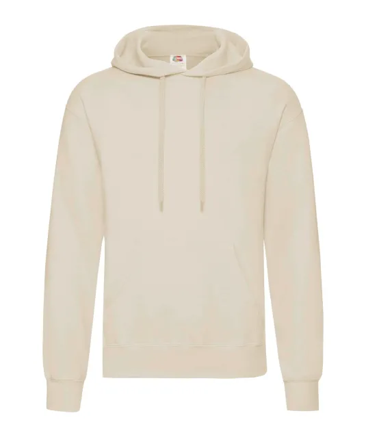 SC244C - Classic Sweater met capuchon (62-208-0) Natural
