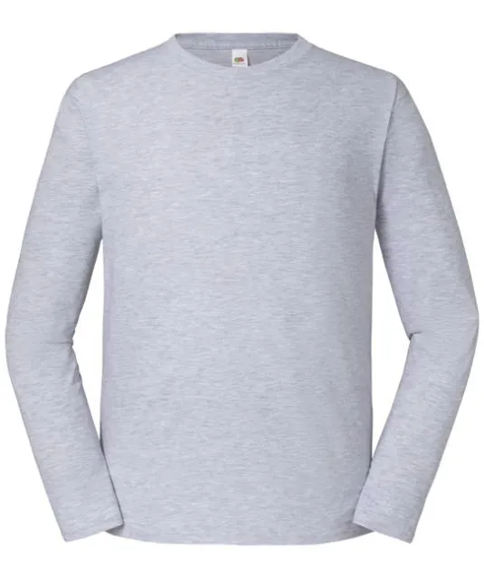 SC61360 - T-shirt Iconic 195 met lange mouwen Heather Grey