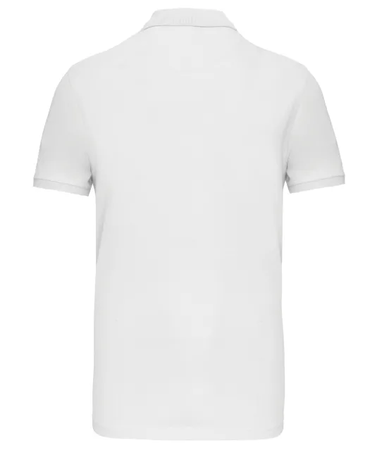 K239 - Piquépolo korte mouwen heren White
