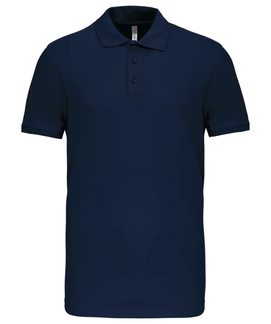 K239 - Piquépolo korte mouwen heren Navy