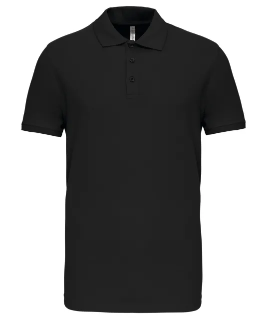 K239 - Piquépolo korte mouwen heren Black
