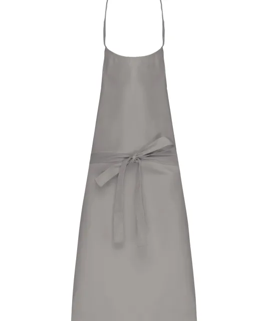 K895 - Katoenen schort zonder zak Light Grey