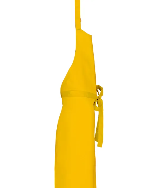 K895 - Katoenen schort zonder zak Yellow