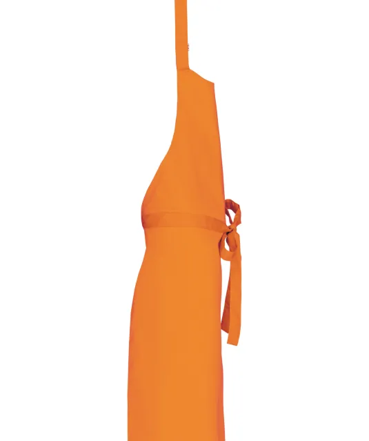 K895 - Katoenen schort zonder zak Orange