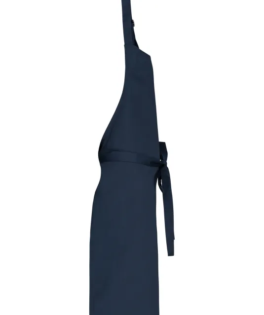K895 - Katoenen schort zonder zak Navy