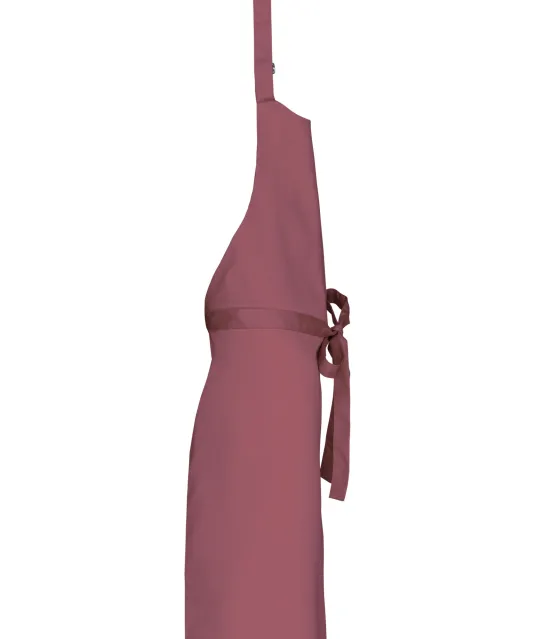 K895 - Katoenen schort zonder zak Marsala