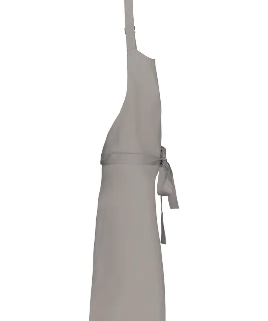 K895 - Katoenen schort zonder zak Light Grey