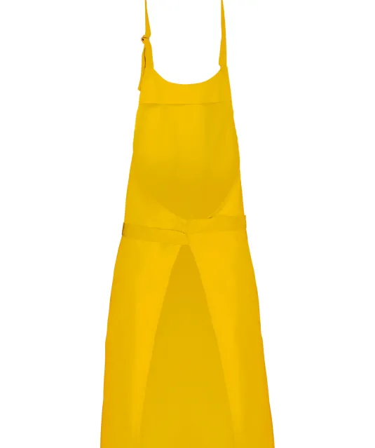 K895 - Katoenen schort zonder zak Yellow