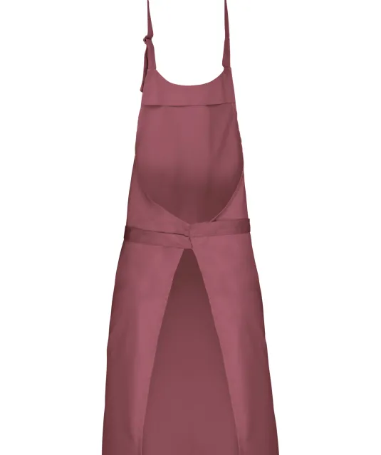 K895 - Katoenen schort zonder zak Marsala