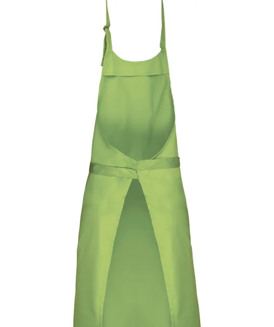 K895 - Katoenen schort zonder zak Lime
