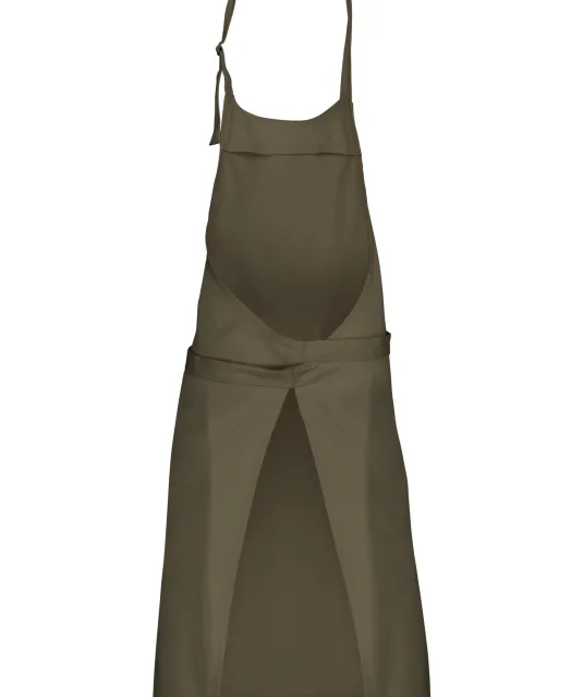 K895 - Katoenen schort zonder zak Light khaki