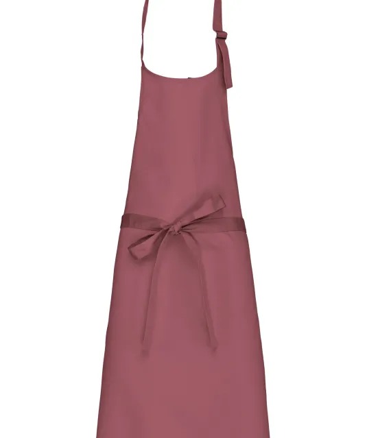 K895 - Katoenen schort zonder zak Marsala