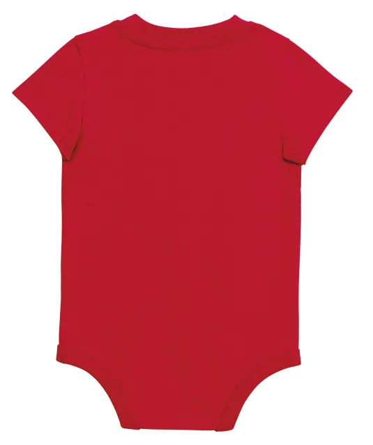 K831 - Babyromper korte mouwen Red