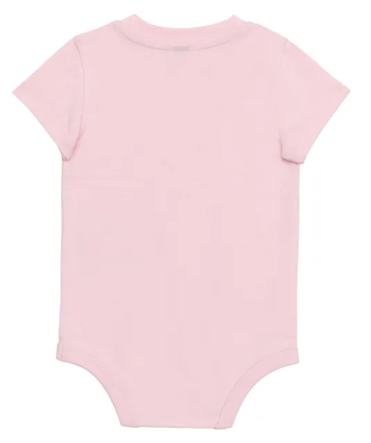 K831 - Babyromper korte mouwen Pale Pink