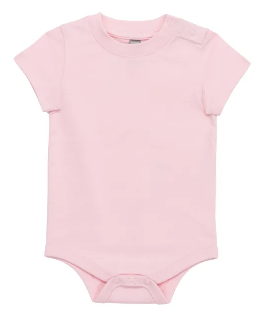 K831 - Babyromper korte mouwen Pale Pink