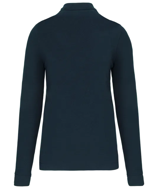 WK276 - Polo lange mouwen Navy