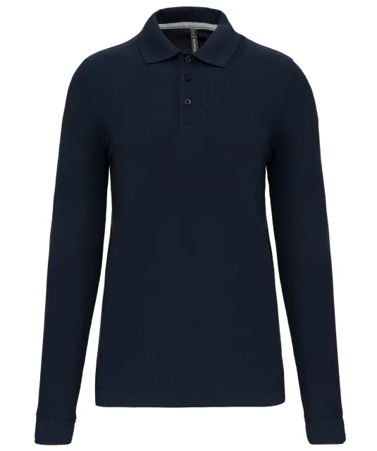 WK276 - Polo lange mouwen Navy