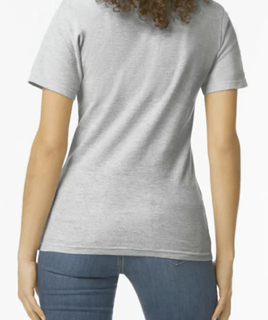 GI64800L - Damespolo Softstyle Dubbele piqué RS Sport Grey