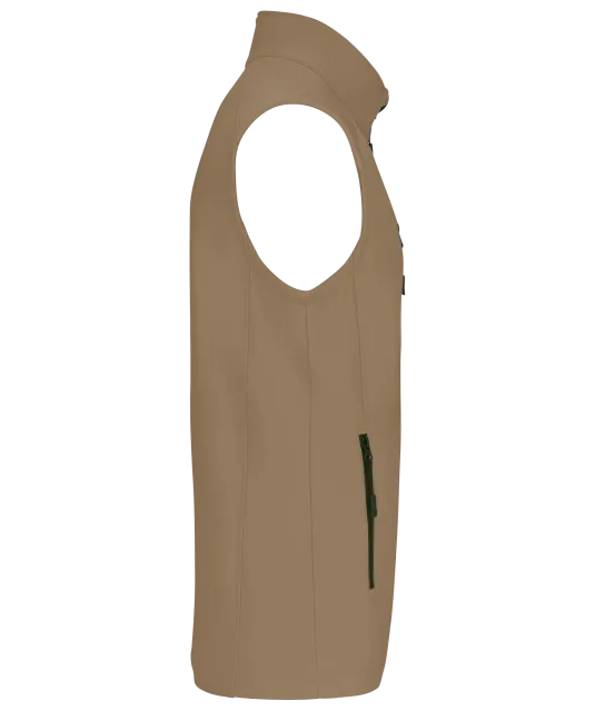 K403 - Softshell bodywarmer Camel