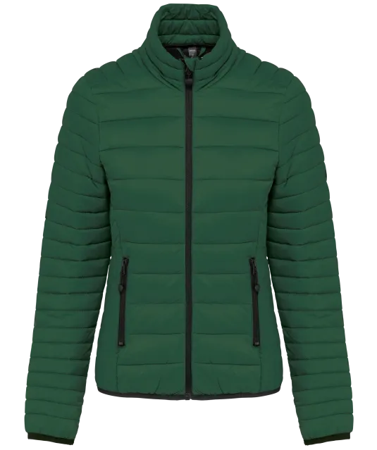 K6121 - Ladies' lightweight padded jacket Forest Green