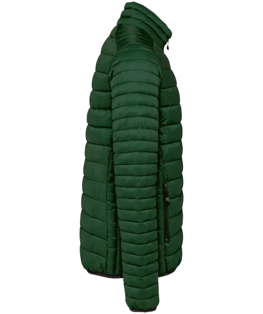 K6120 - Men's lightweight padded jacket Forest Green