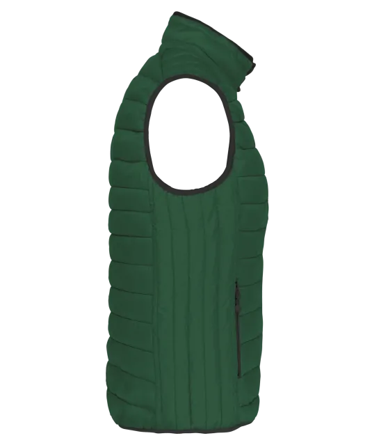 K6114 - Ladies' lightweight sleeveless down jacket Forest Green
