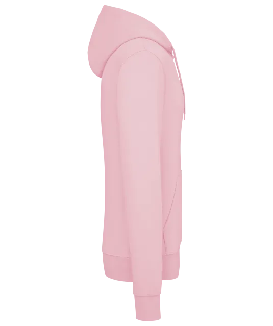 K4027 - Ecologische herensweater met capuchon Pale Pink