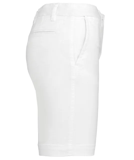 K751 - Dames chino bermudashorts White