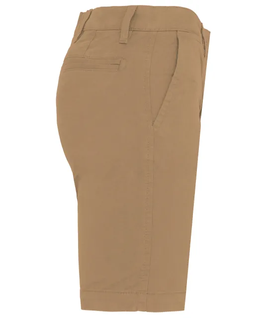 K751 - Dames chino bermudashorts Camel