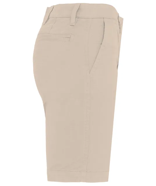 K751 - Dames chino bermudashorts Beige