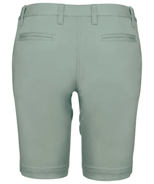 K751 - Dames chino bermudashorts Sage