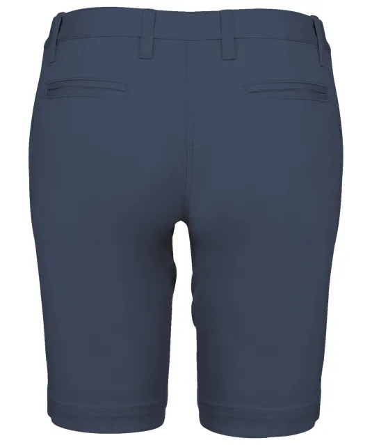 K751 - Dames chino bermudashorts Deep Blue