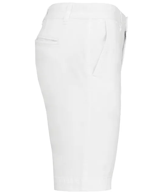 K750 - Heren chino bermudashorts White