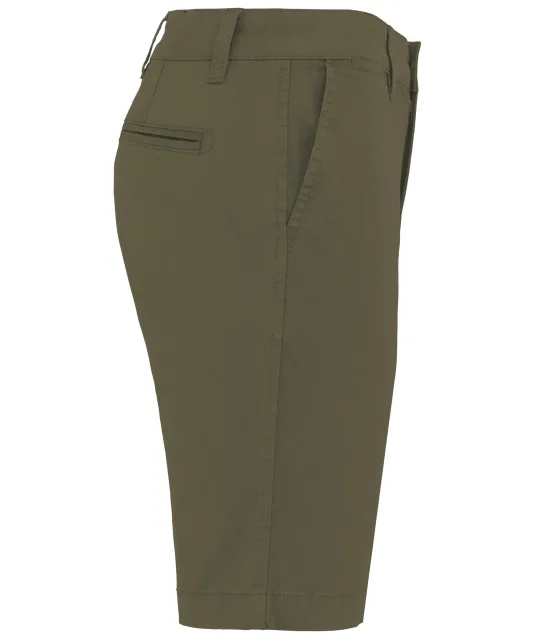 K750 - Heren chino bermudashorts Light khaki