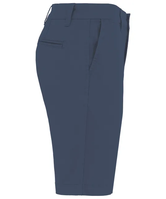 K750 - Heren chino bermudashorts Deep Blue