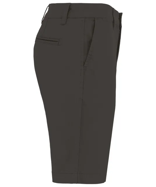 K750 - Heren chino bermudashorts Dark Grey
