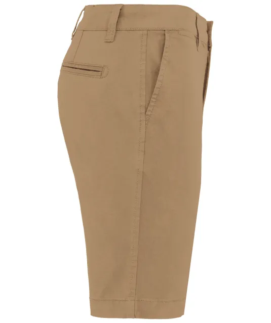 K750 - Heren chino bermudashorts Camel