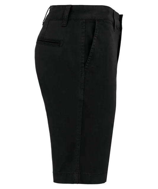 K750 - Heren chino bermudashorts Black